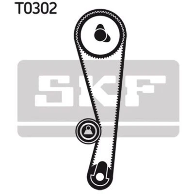 SKF Kit Courroie de Distribution pour Mitsubishi COLT IV Ca _ A 1.3 Gli 12V C5_A - Photo 1/2