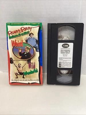 The Incredible Life & Times of Robert Ripley: Believe It or Not (VHS, 1994) - Image 1 of 4