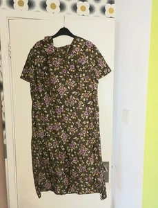 Vintage 60er Jahre Blumen Mod Kleid Größe 16 - Bild 1 von 5