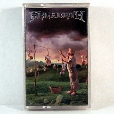 - MEGADETH Youthanasia CASSETTE Capitol 1994 7243 8 29004 4 3 - Image 1 of 4