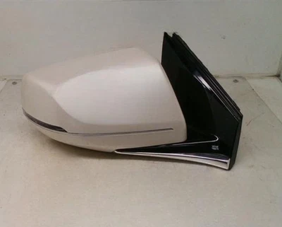2013-2014 Cadillac XTS Right Passenger RH Side View Mirror Door White Oem 13-14 Foto 1 de 4