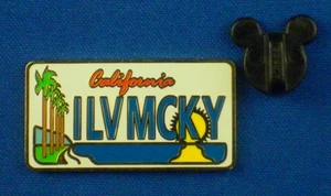 DLR California ILVMCKY License Plate I Love Mickey OC Pin # 4928 - Picture 1 of 4
