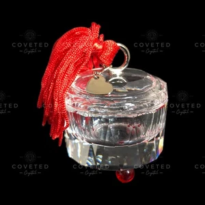 Swarovski Crystal JEWEL LOVE BOX 278832 Red Heart Mint Rare Boxed Retired - Picture 1 of 1