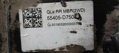 KIA SPORTAGE V NQ5 Sous-châssis Arrière 55405D7500 1.60 2019 33217661 - Photo 1/3