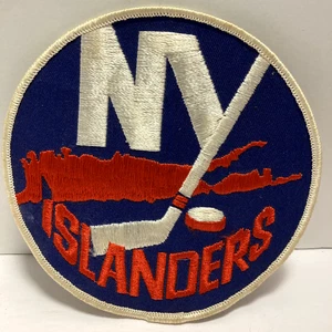 New York Islanders Hockey Patch - Vintage - 4 1/2 inch - 1980s NHL - Bild 1 von 2