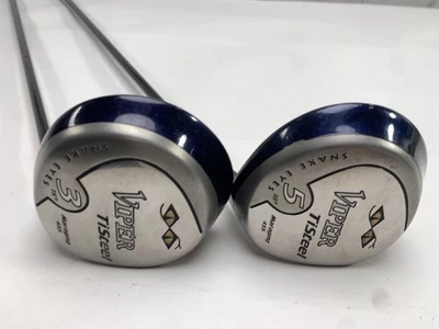 Juego de madera de calle Snake Eyes Viper TiSteel 3 y 5 15* 18* víbora regular para hombre diestro Foto 1 de 4