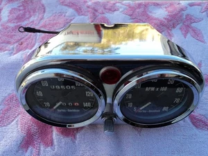 Harley Ironhead Sportster Gauges, Speedometer, Tachometer - Picture 1 of 11