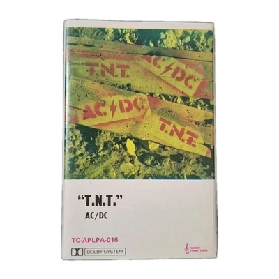 AC/DC 'T.N.T' Oz Classic Rock Cassette Tape Album Albert Productions - Image 1 of 4