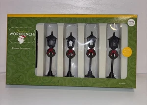 Santa’s Workbench House Accessories Lightpoles - Picture 1 of 5