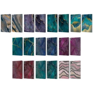 OFFICIAL LEBENSART MINERAL MARBLE LEATHER BOOK WALLET CASE COVER FOR APPLE iPAD - Picture 1 of 15