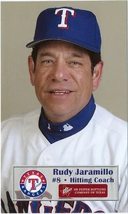 2003 Texas Rangers Dr. Pepper #18 Rudy Jaramillo SGA - Bild 1 von 1