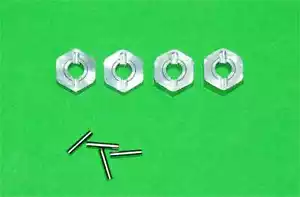 Adaptadores hexagonales de aluminio de 12 mm para 1/10 Traxxas 2x4 Slash Rustler Stampede Bandit - Imagen 1 de 1