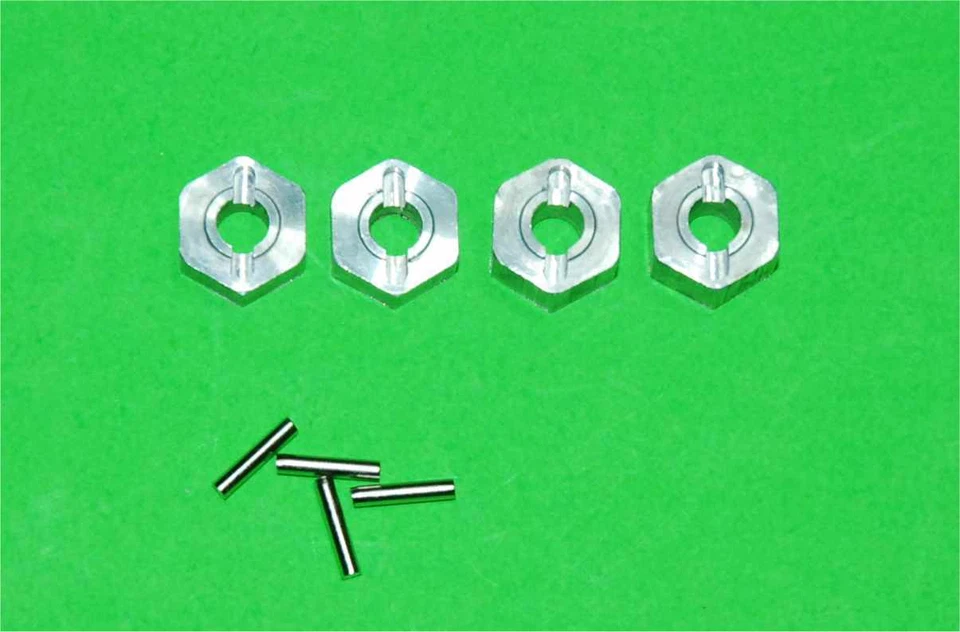 Aluminum 12 mm Hex Adapters for 1/10 Traxxas 2wd Slash Rustler Stampede Bandit - Image 1 of 1