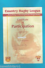 #T39.  1997 CRL NSW COUNTRY RUGBY LEAGUE JUNIOR CERTIFICATE