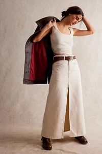 New- Free People We the Free - Come As You Are Maxi in Wisp (Natural), sz 10 - Picture 1 of 11