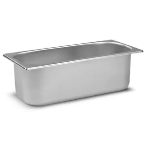 NAPOLI PAN STAINLESS STEEL 5 LITRE CONTAINER for SCOOP ICE CREAM FREEZERS - Picture 1 of 3