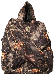 WFS Element Gear Youth XL/Men’s Small Camo Hooded Insulated Hunting Coat - Picture 1 of 5