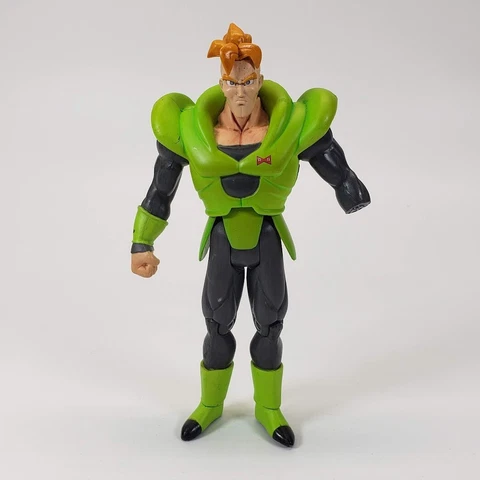 Irwin Dragon Ball Z Android 16 6.5” 2001 Action Figure DBZ Saga Retro - No Hand Cover