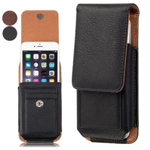 Waist Belt Clip Case Cover Leather Pouch Rotating Holster For Leagoo Z7 S9 M9 S8 - Picture 1 of 13