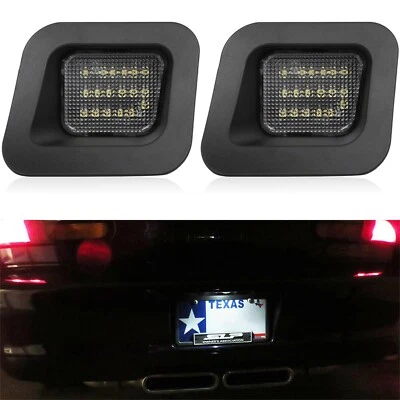 License Plate Lights Smd Led Lamps For Dodge Ram 1500 2500 3500 2003-2018 Pair - Image 1 of 4
