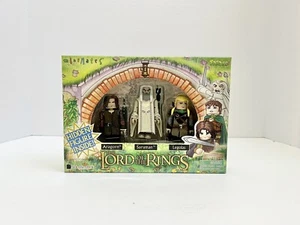 Minimates Il Signore degli Anelli Aragorn Saruman Legolas Figura Nascosta 2004 3 Pk Nuovo - Foto 1 di 7