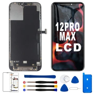 New For iPhone12 Pro Max LCD Display Touch Screen Digitizer Replacement Kit - Zdjęcie 1 z 8