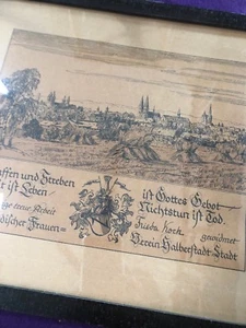 Certificate Of 16 Years Of Faitfulness Of Work Freida Koch - Picture 1 of 10