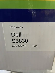 S5830 Compatible Toner Cartridge Works With Dell (593-bbyt) New! - Picture 1 of 1