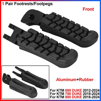 Para KTM 690 DUKE 2012-2024, 790/890 DUKE 2018-2024 - 1 Par Reposapiés/Escaleras Foto 1 de 4