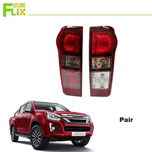 Pair Of Rear Tail Light Lamp Left & Right Side For Isuzu Dmax Pickup 2012-2015 - Picture 1 of 8