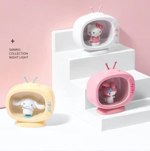 Sanrio My Melody, Hello Kitty, Cinnamoroll Mini TV Night Lamp - Picture 1 of 10