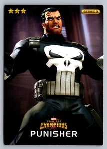 TARJETA DE JUEGO MARVEL CONCURSO DE CAMPEONES CASTIGADOR SERIE 2 053/100 - Imagen 1 de 2