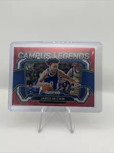 Jared McCain 2024 Prizm Draft Picks Campus Legends Rookie #6 Red Wave 76ers - Bild 1 von 2