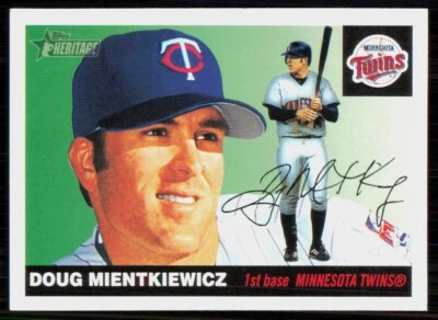 2004 Topps Heritage Doug Mientkiewicz Twins #241 - Image 1 of 2