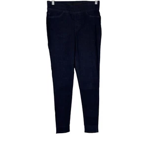 Denim & Co. Women's Easy Stretch Denim Tall Pull-On Jeggings Dark Rinse 2T Size - Picture 1 of 2