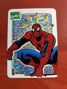 1995 Marvel Prism Cel Vending Sticker #7 Spider-Man - Picture 1 of 2