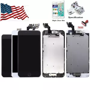 Complete LCD Digitizer Touch Screen Replacement For iPhone 5S 6 7 6S 8 Plus - Picture 1 of 16