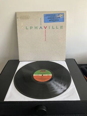 ALPHAVILLE The Singles Collection VG+ Vinyl With HYPE STICKER - Image 1 of 2