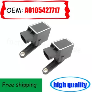 2X Sensor de nivel de altura de suspensión delantera/trasera para 06-12 MERCEDES-BENZ 0105427717 - Imagen 1 de 6
