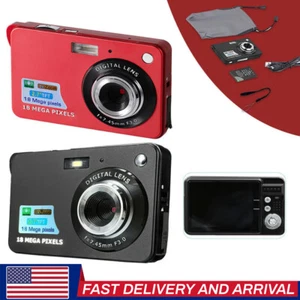 8X 2.7" Zoom Digital Camera Mini 18MP Anti-shake Full HD Digital Camera& Battery - Bild 1 von 11