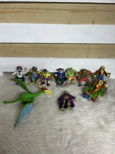 1990’s TMNT Teenage Mutant Ninja Turtles Lot Of 10 Cave-Turtle Pterodactyl~Panda - Picture 1 of 23