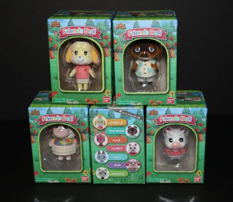 Animal Crossing Friends Doll Tomodachi Series 1 - 4+ You Choose - Nintendo Bandi Cover