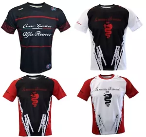 T-shirt Alfa Romeo outdoor viaggio sport tuning corse motorsport idee regalo 4 - Foto 1 di 25