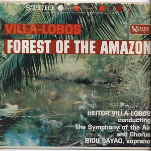 VILLA-LOBOS forest of the amazon U.S. U.A. LP UAS-8007_orig 1959 EXOTICA - Picture 1 of 4
