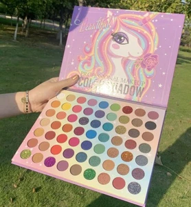 Lidschatten Palette Make-up 63 Farben Lidschatten matt Schimmer Set Kosmetik - Bild 1 von 5