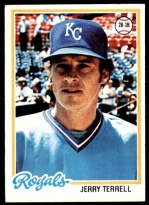 1978 Topps #525 Jerry Terrell nJaulD - Picture 1 of 2