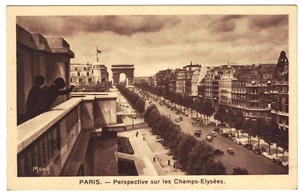 PARIS Perspektive auf die Champs-Elysées POSTKARTEN von MONA - Bild 1 von 2
