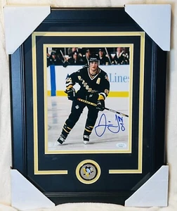 Jaromir Jagr Signed Framed 8x10 Photo JSA HOF Pittsburgh Penguins Legend - Picture 1 of 7