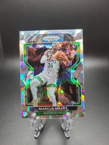 2021-22 Prizm Basketball Marcus Smart SILVER CRACKED ICE PRIZM SP Celtics #43 - Picture 1 of 2
