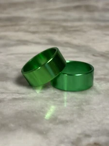 Duck Call Bands aluminum anodized Green - Picture 1 of 1